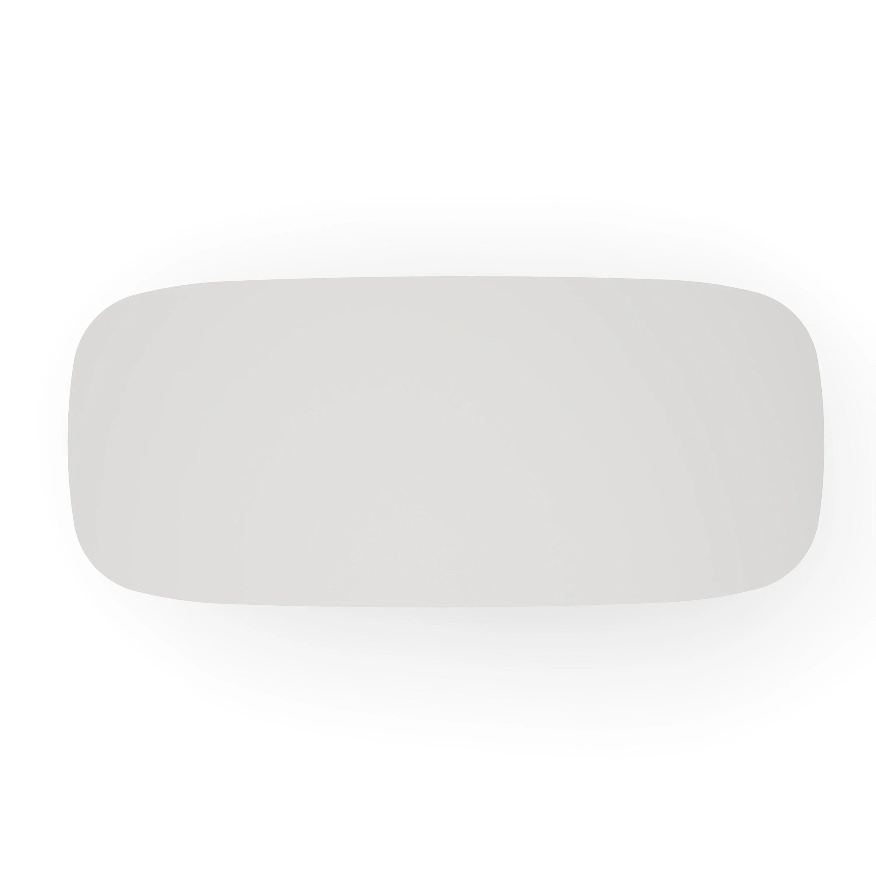 Tobie Rec Dining Table - Almond Milk - 4th angle