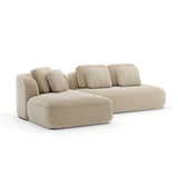 Sasso 2pc LF Chaise Sec - Oatmeal - primary image