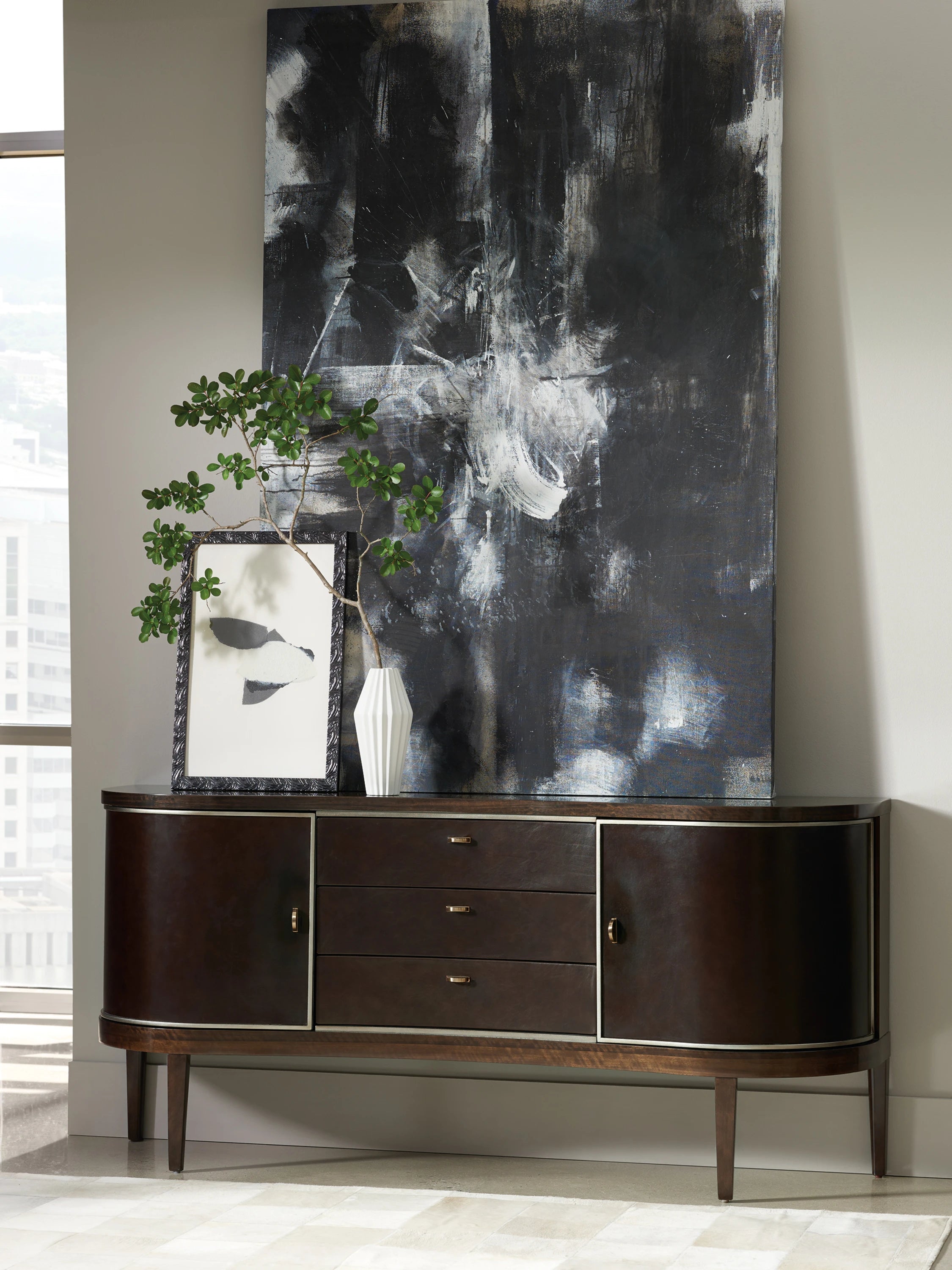 Moderne Sideboard in room - angle 1