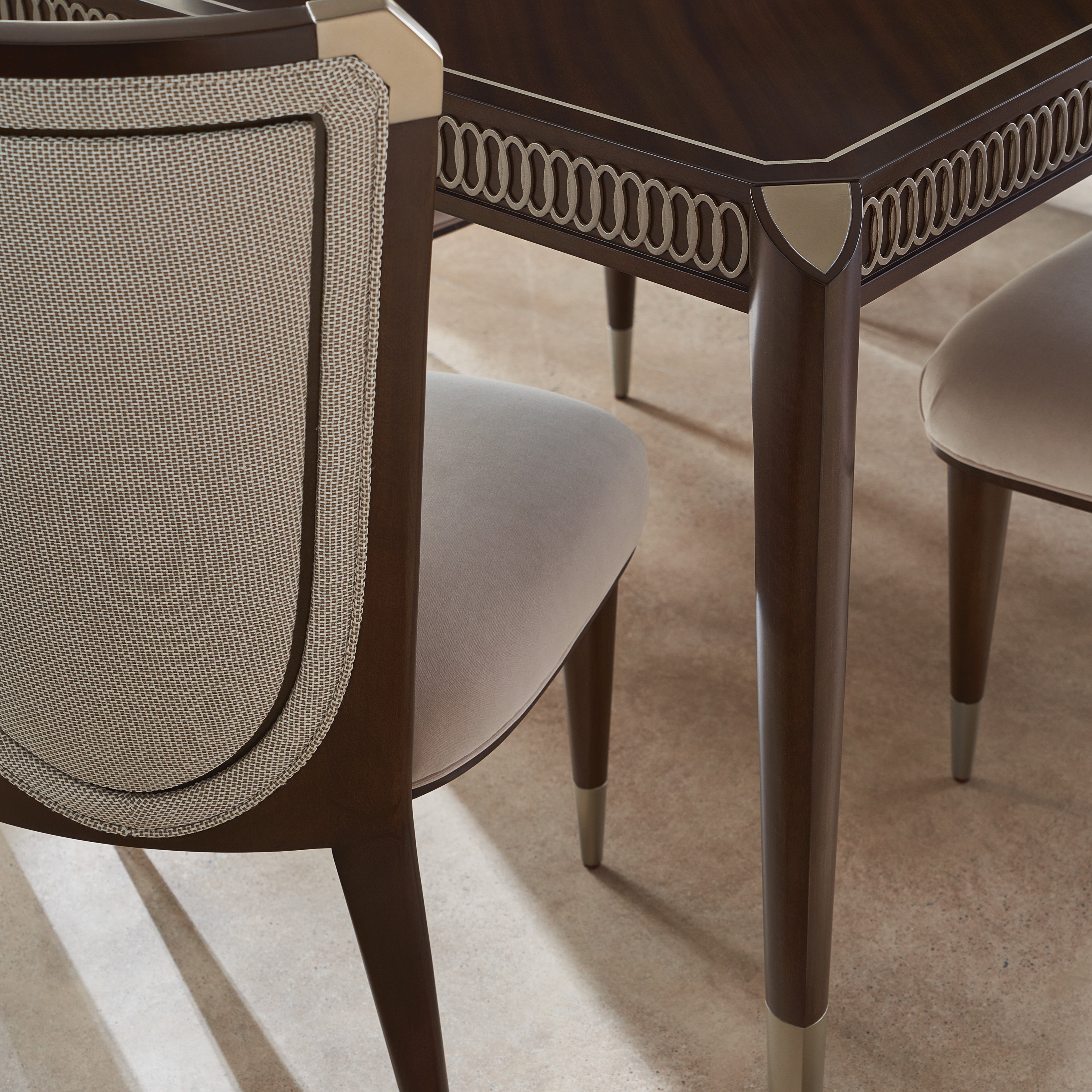 detail of The Oxford Dining Table