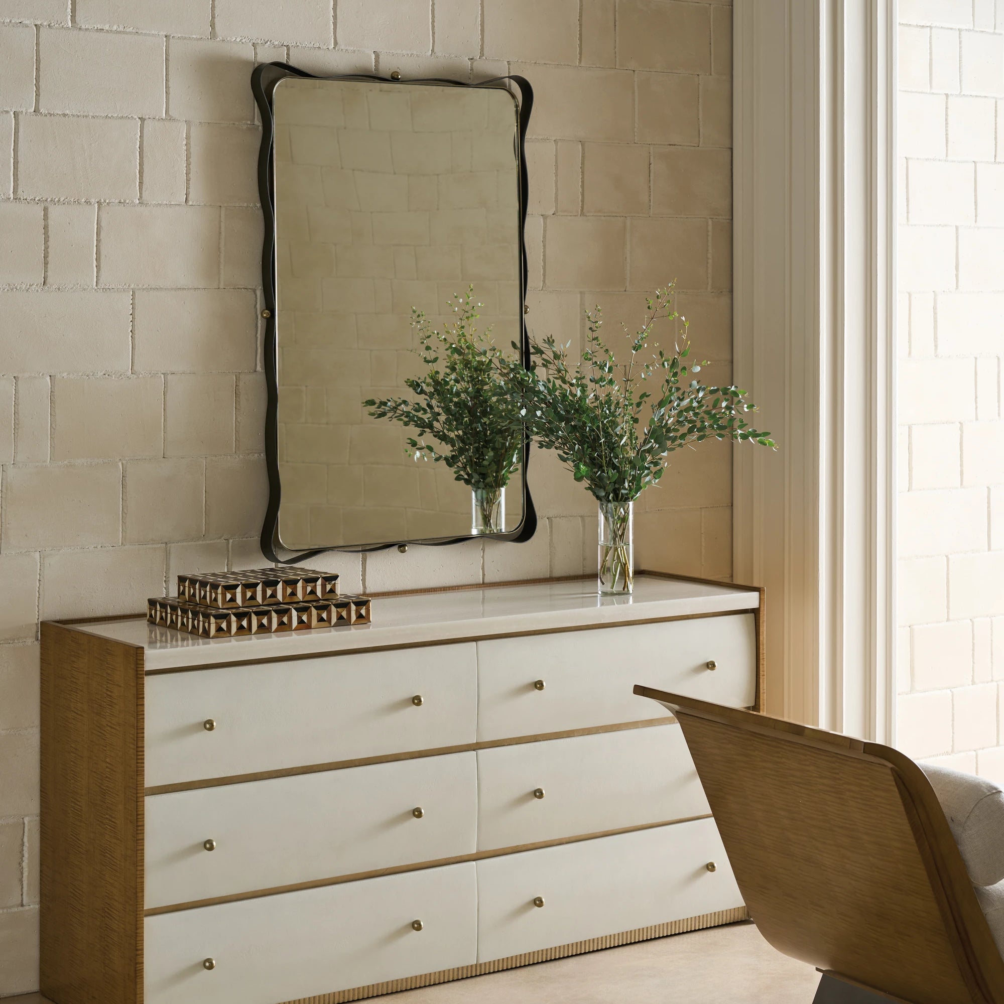 Avignon Dresser in room - angle 1