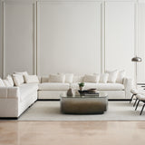 Edge Armless Chair in room - angle 1