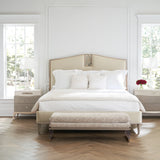 Crescendo Uph Queen Bed in room - angle 1