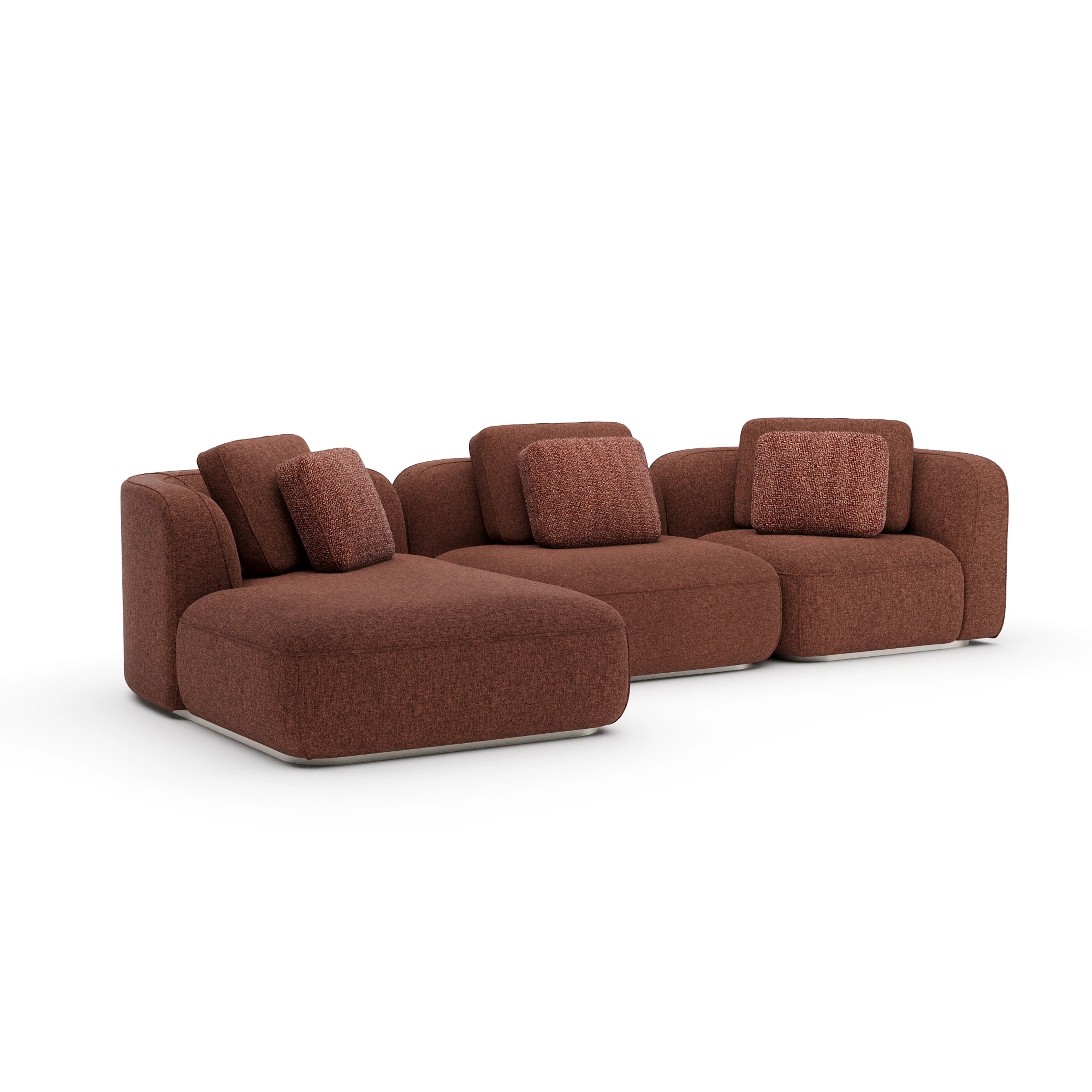 Sasso Left Chaise Sec Large - Saffron - primary image