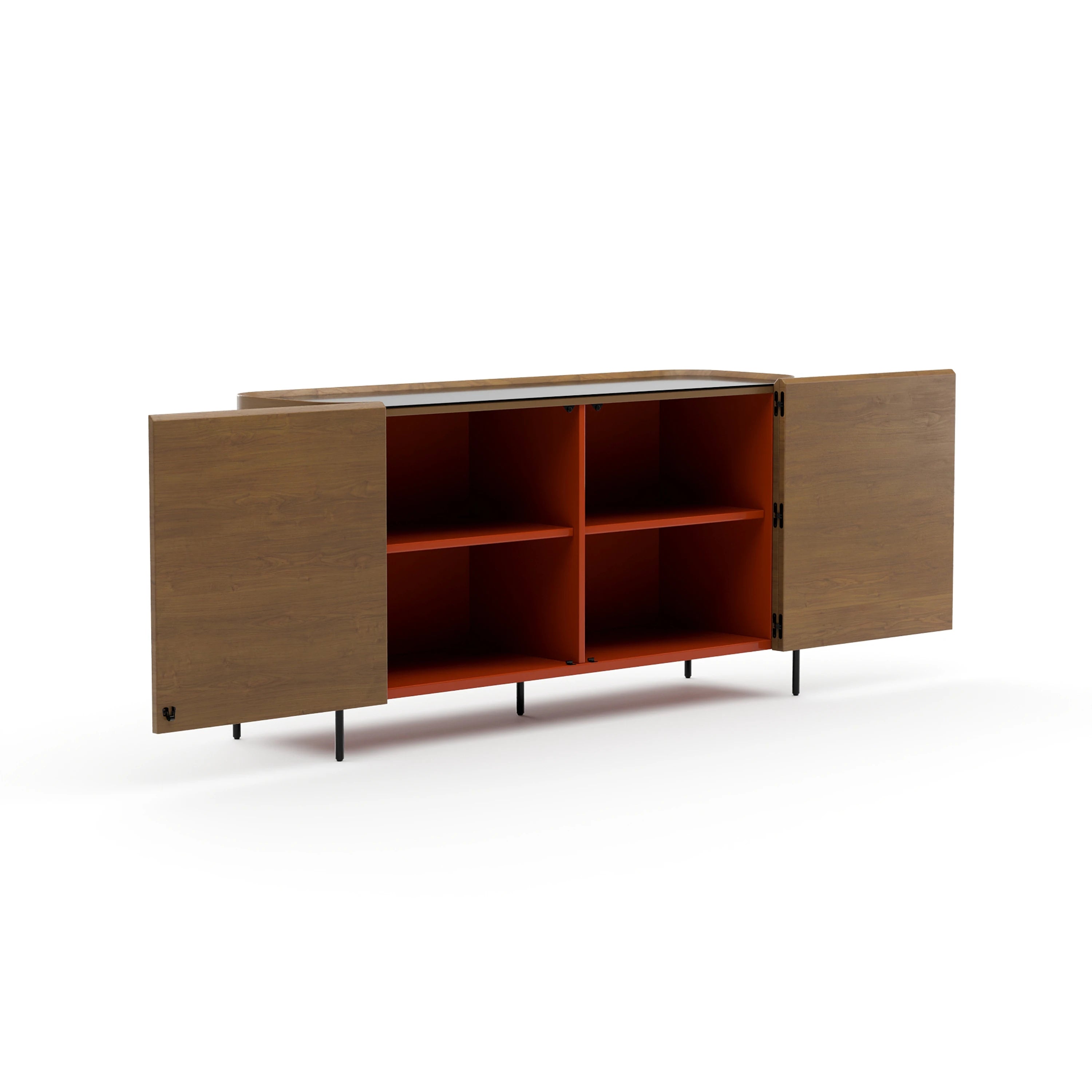 Atom Sideboard - Chocolate Nougat - 5th angle