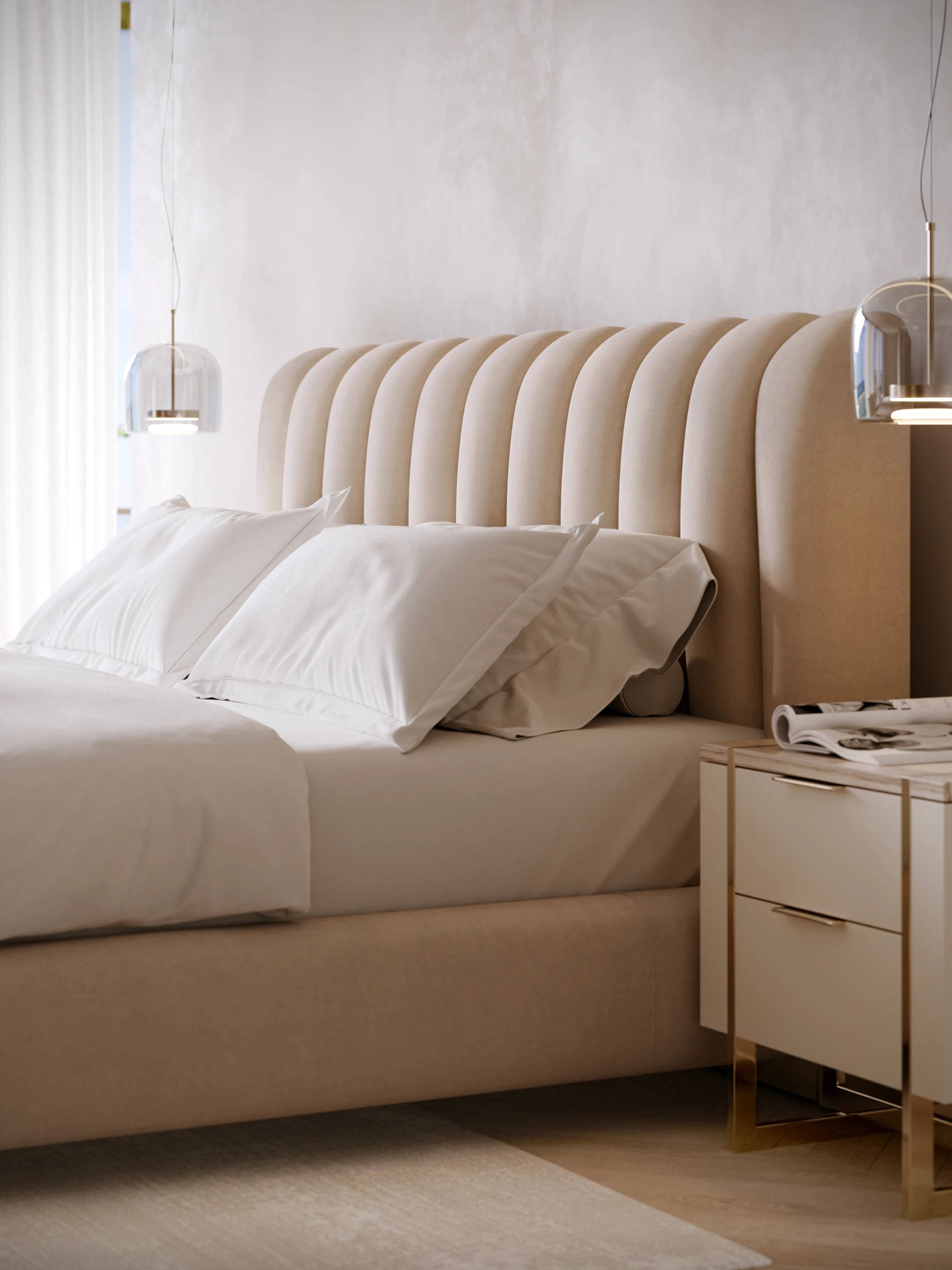 Well Balanced Kg Bed Hb Ecru - detail 2.0