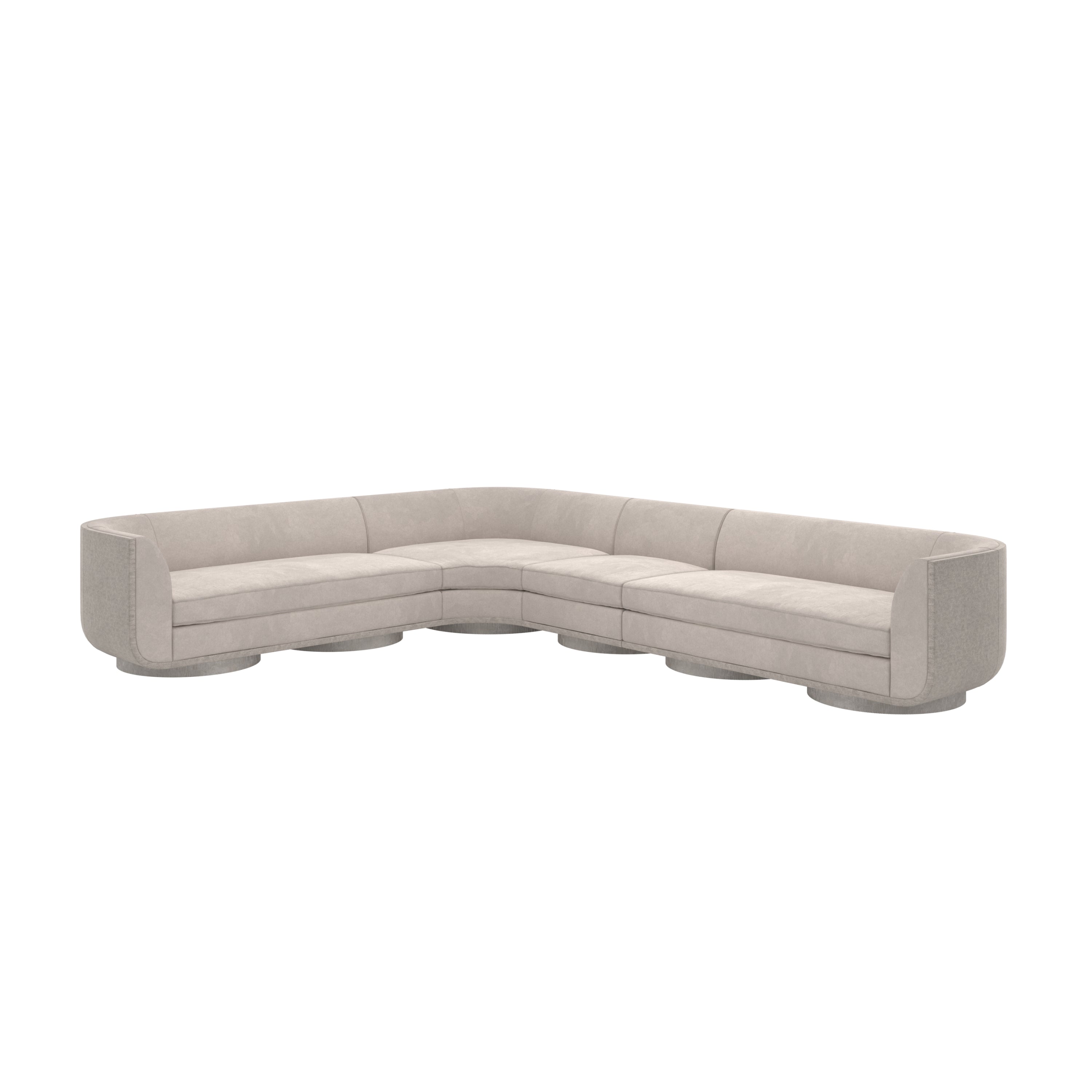 Clipper 4Pc Sectional - primary image
