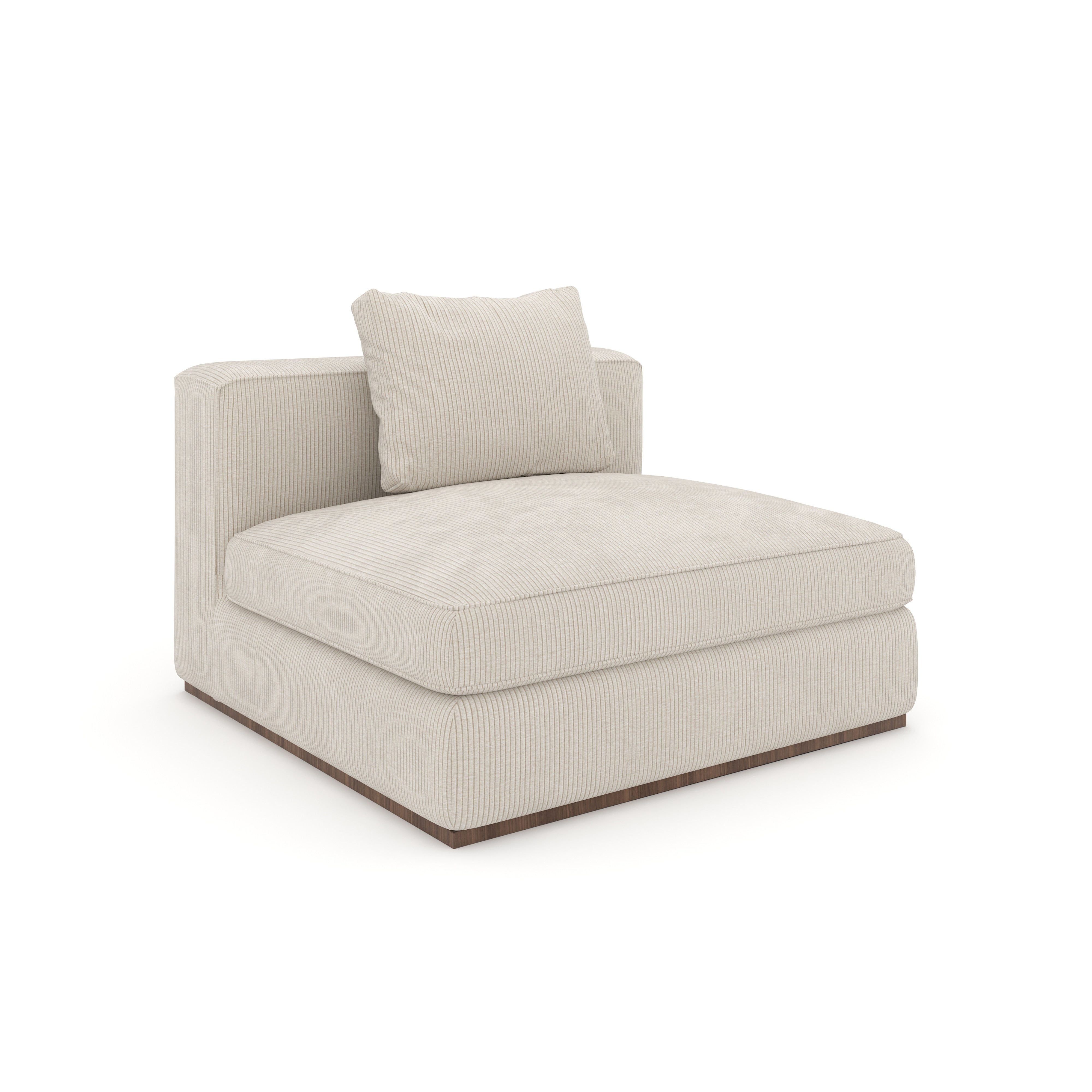 Bello Armless Chair - angle 5