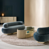 Love Oval Cocktail Table - Oracle in room - angle 1