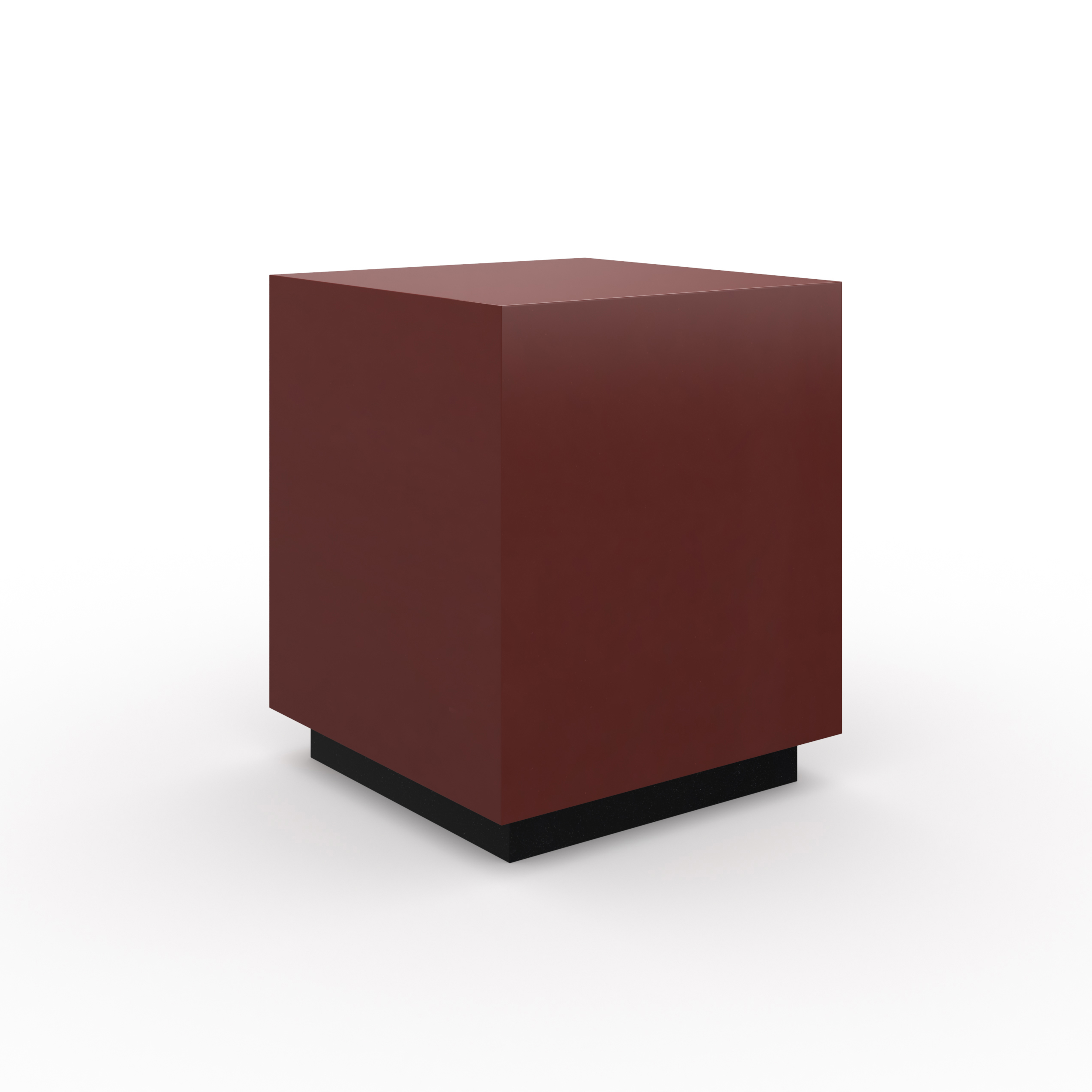 Cocktail Couture Sq End Tbl Rouge