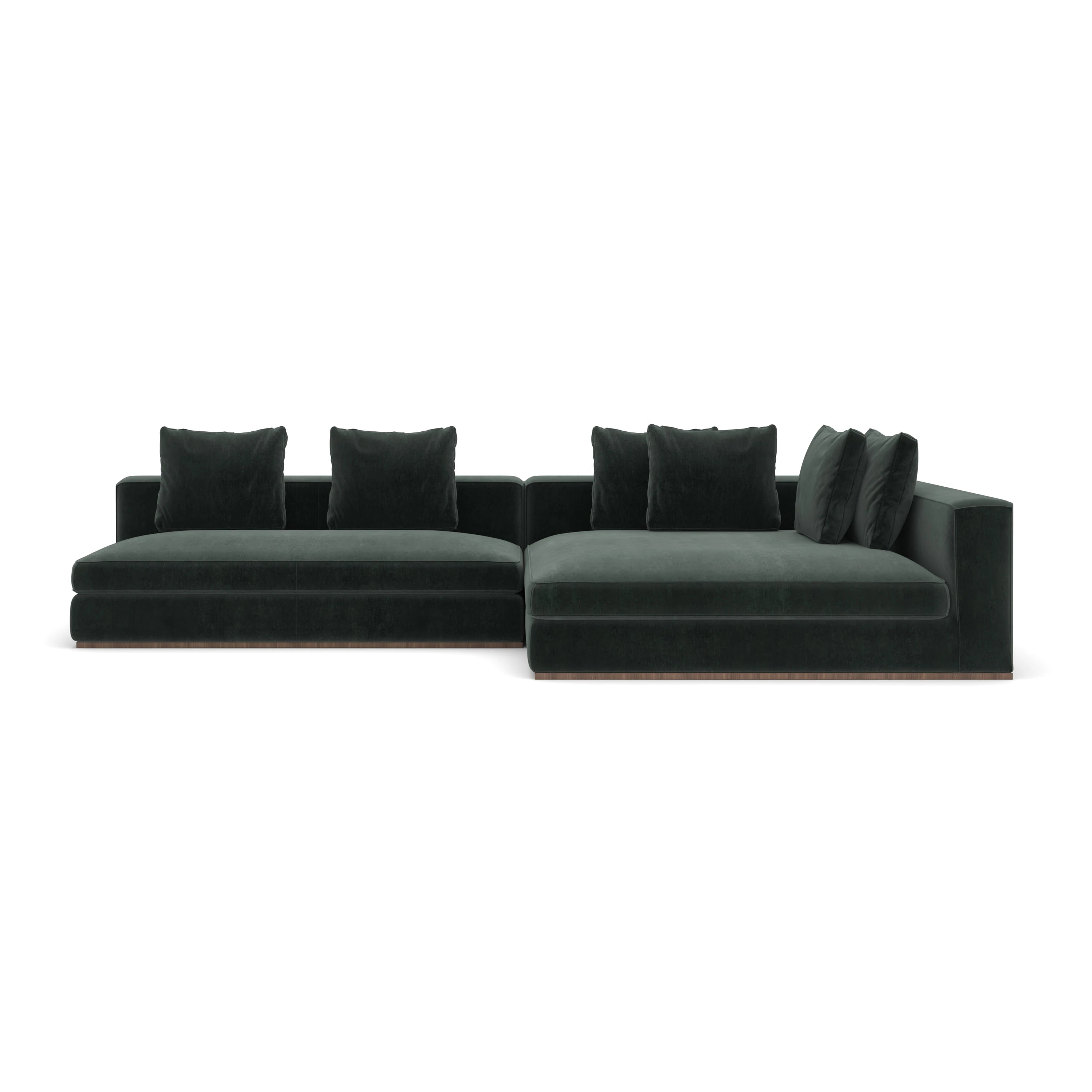 Bello Rt Chaise Sectional - primary image