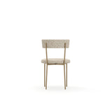 Moxie Dining Chair - Ivory - 3rd angle