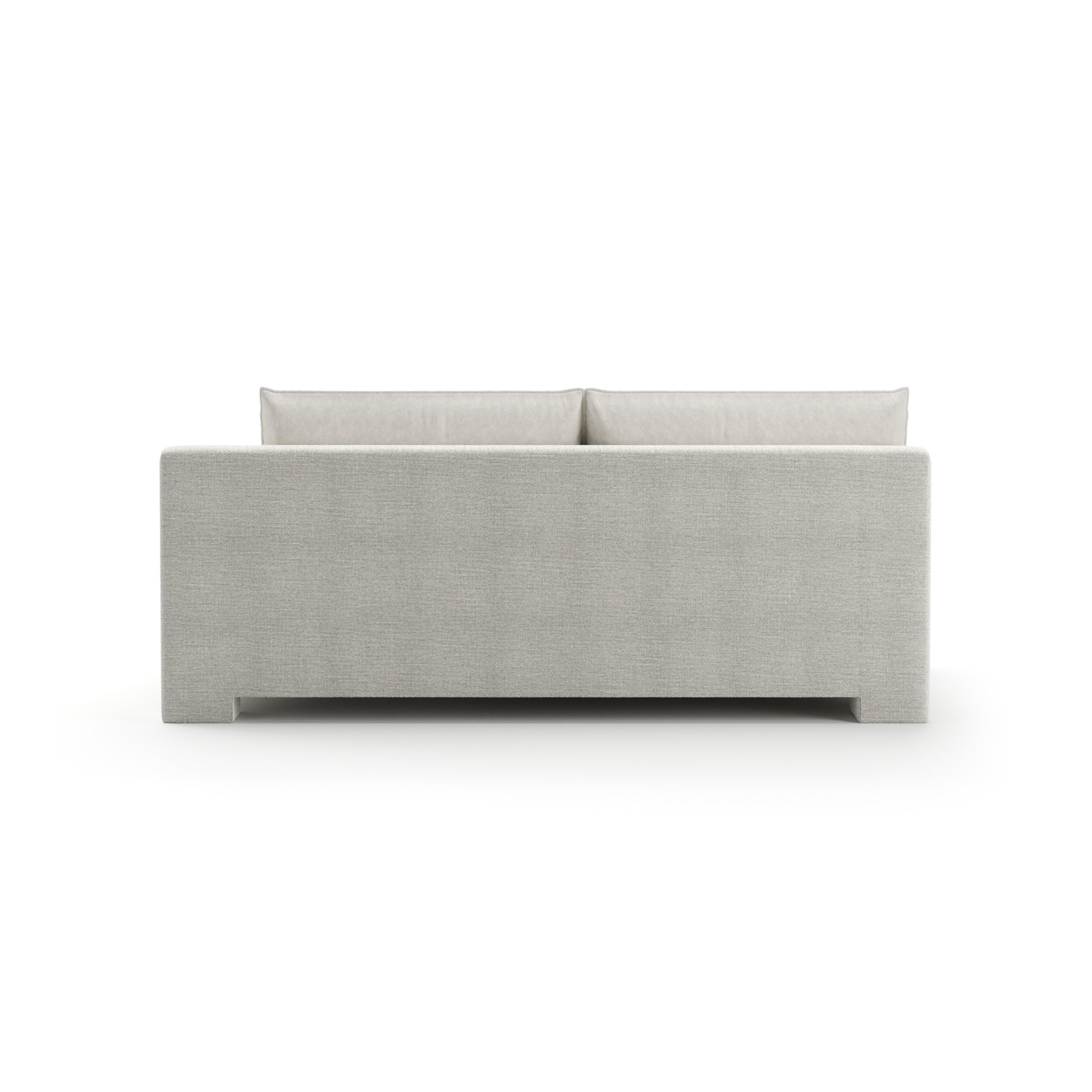 Devon Raf Loveseat Ivory - 3rd angle