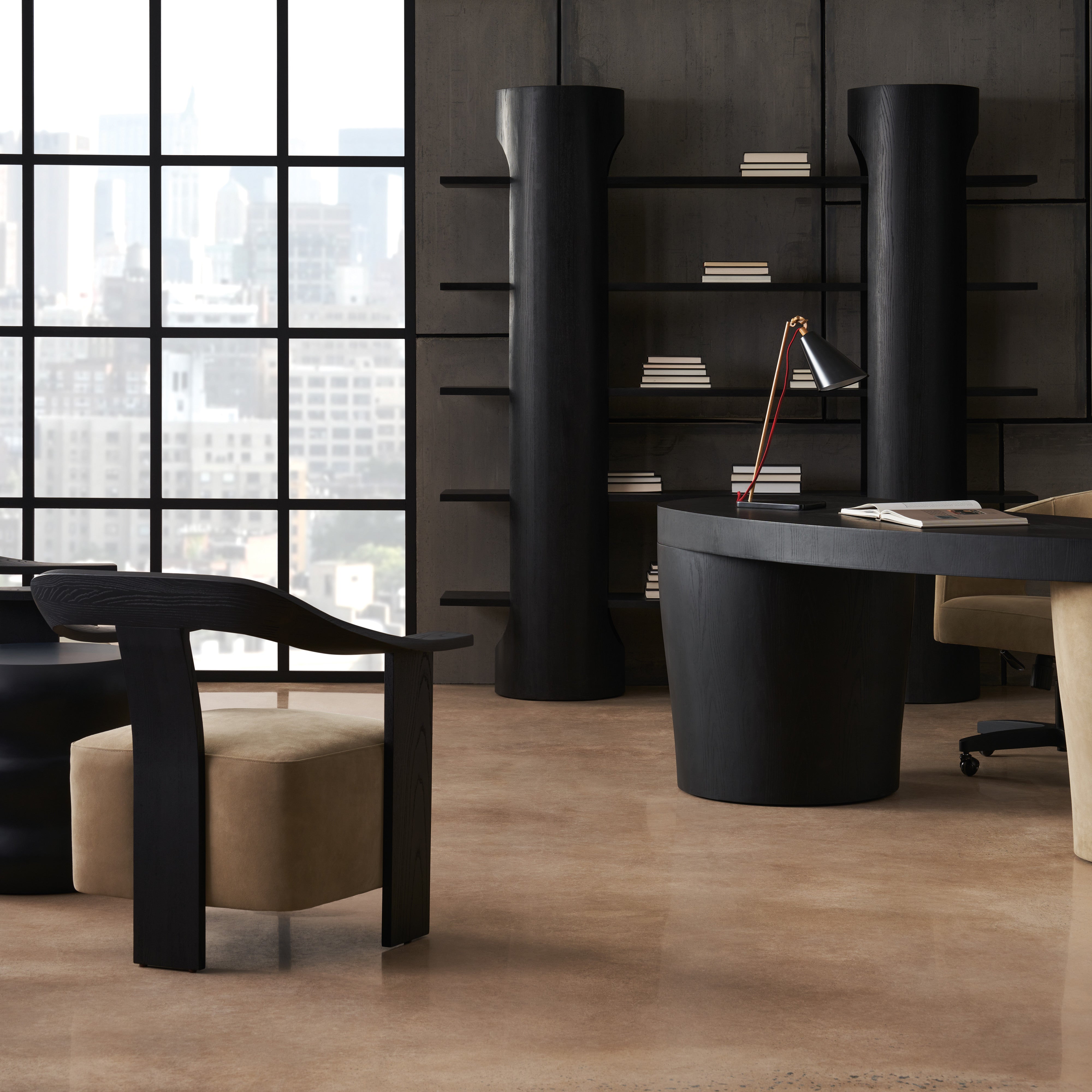 Gus in room - angle 1