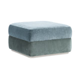 Parity Large Storage Pouf - Peacock - primary image