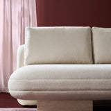 Overlap Raf Loveseat Ecru - detail 2.0