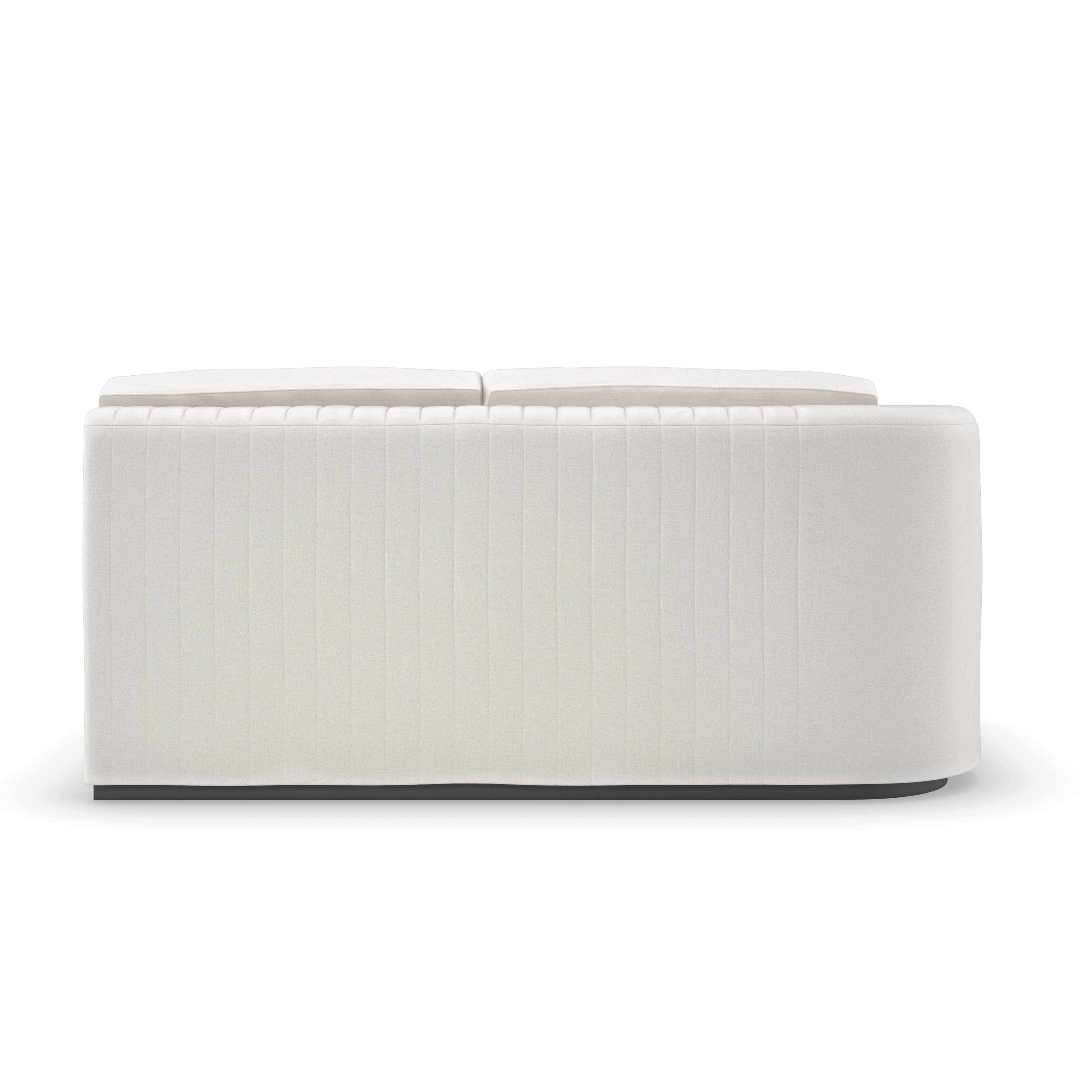 detail of La Moda Laf Loveseat