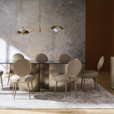 Aphelion 4 Table Base in room - angle 1