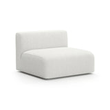 Rhythm Armless Chair Ivory - main image