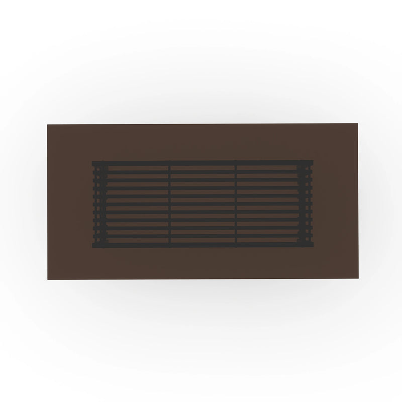 Pinstripe Dark Slatted Dining Table