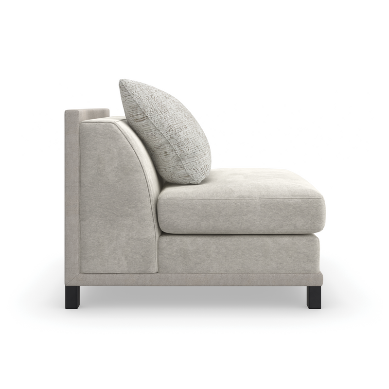 Tuxedo Armless Chair