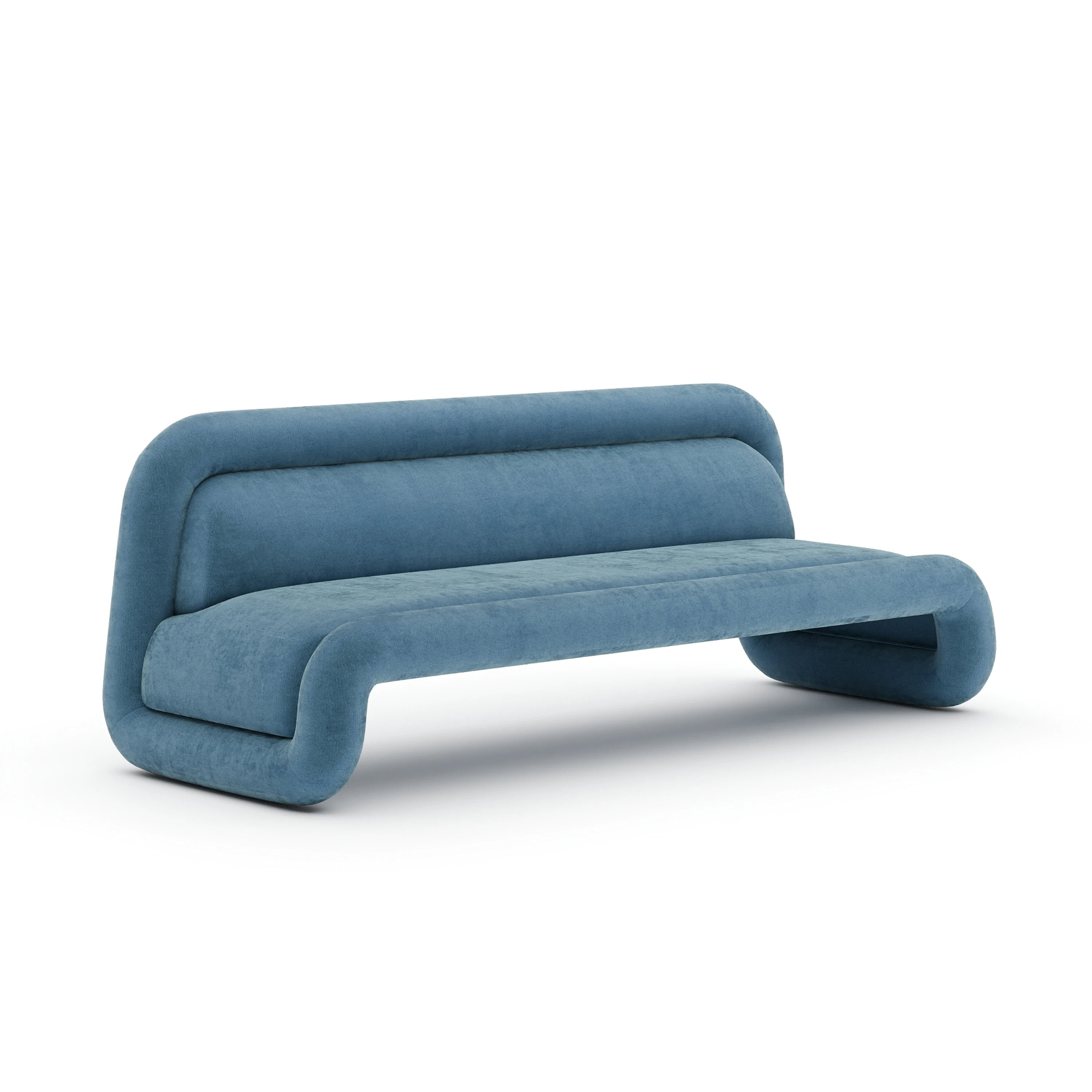 Bellini Bold Sofa - Azure - primary image