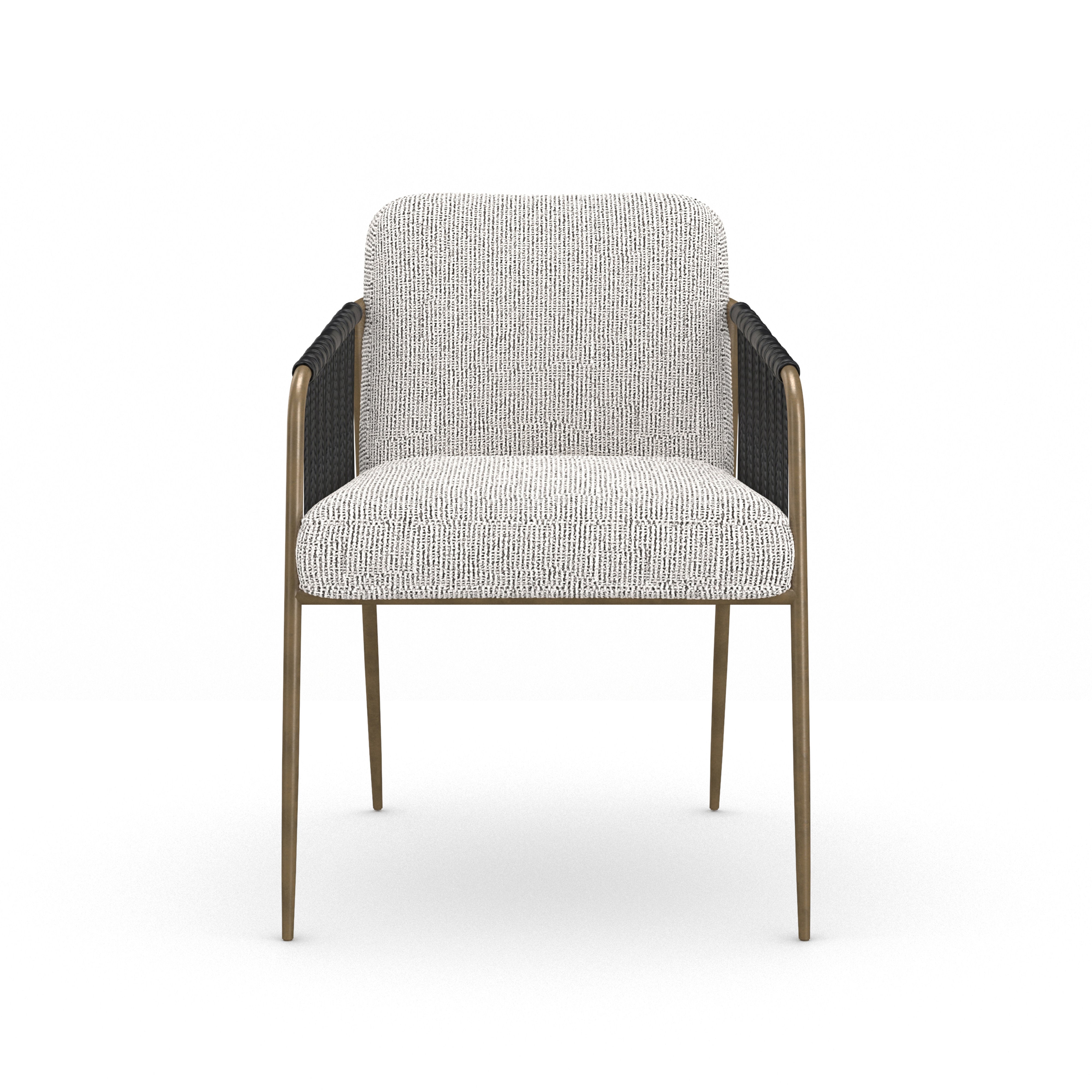 Remix Woven Dining Chair - angle 2