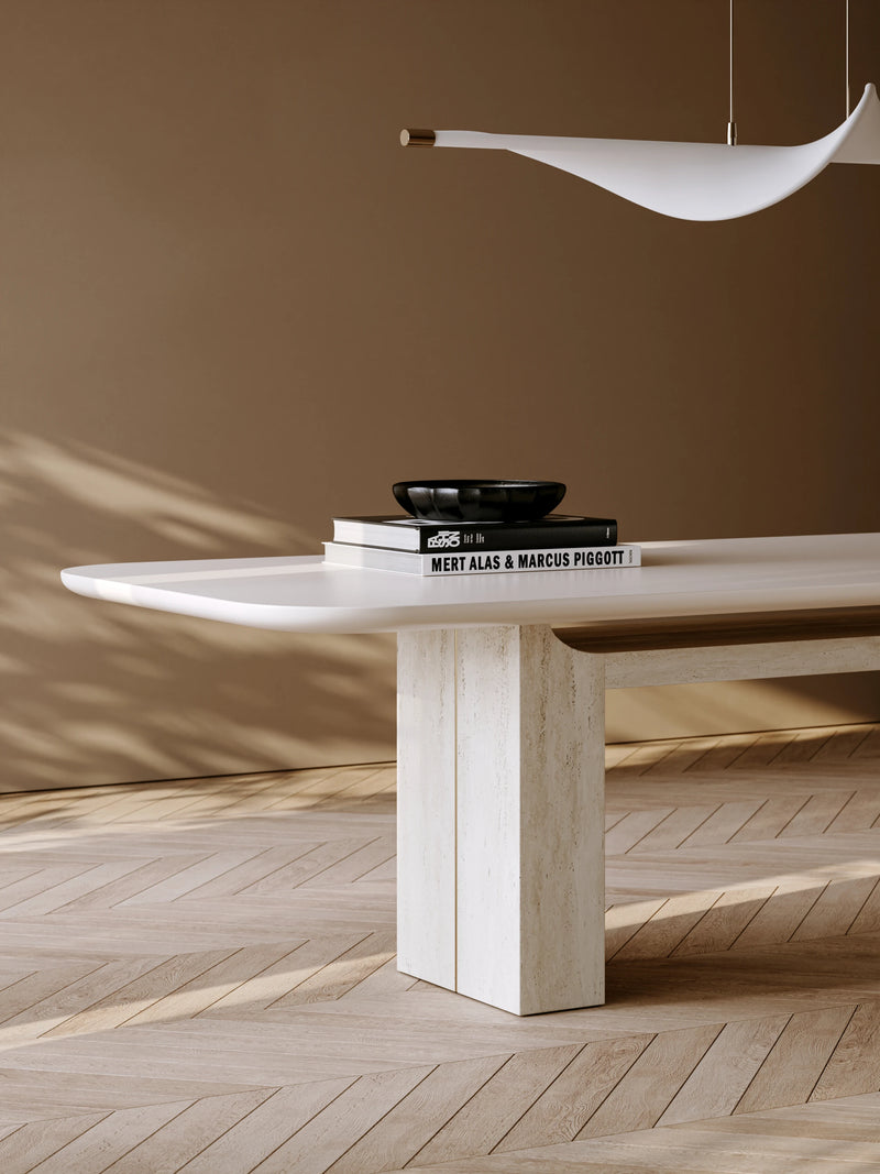 Overlap Rectangle Dinig Tbl Light