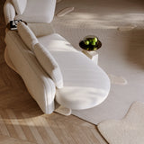 *Overlap Left Bumper Sectional Ecru - detail 3.0