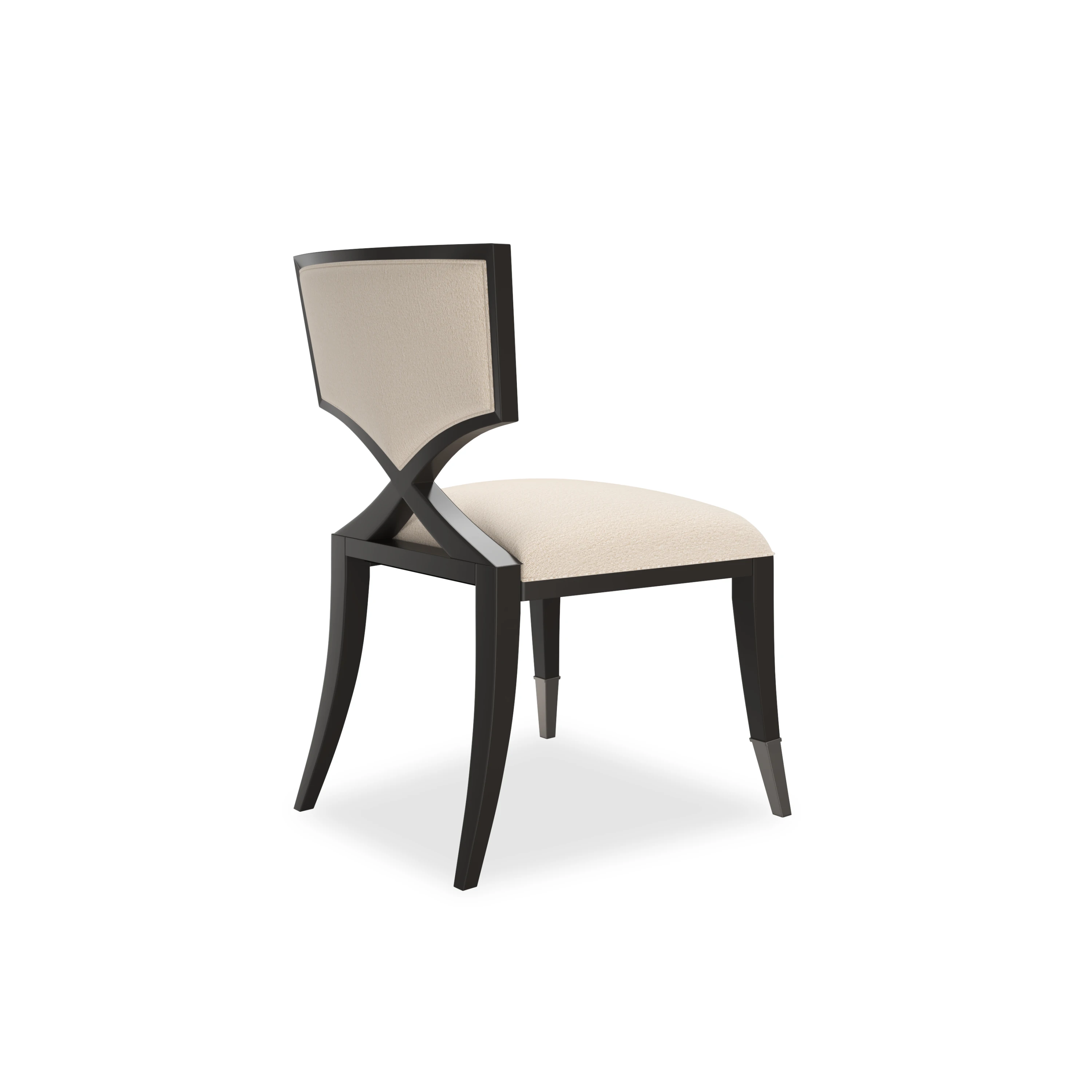 First Chair-Ivory - 3rd angle
