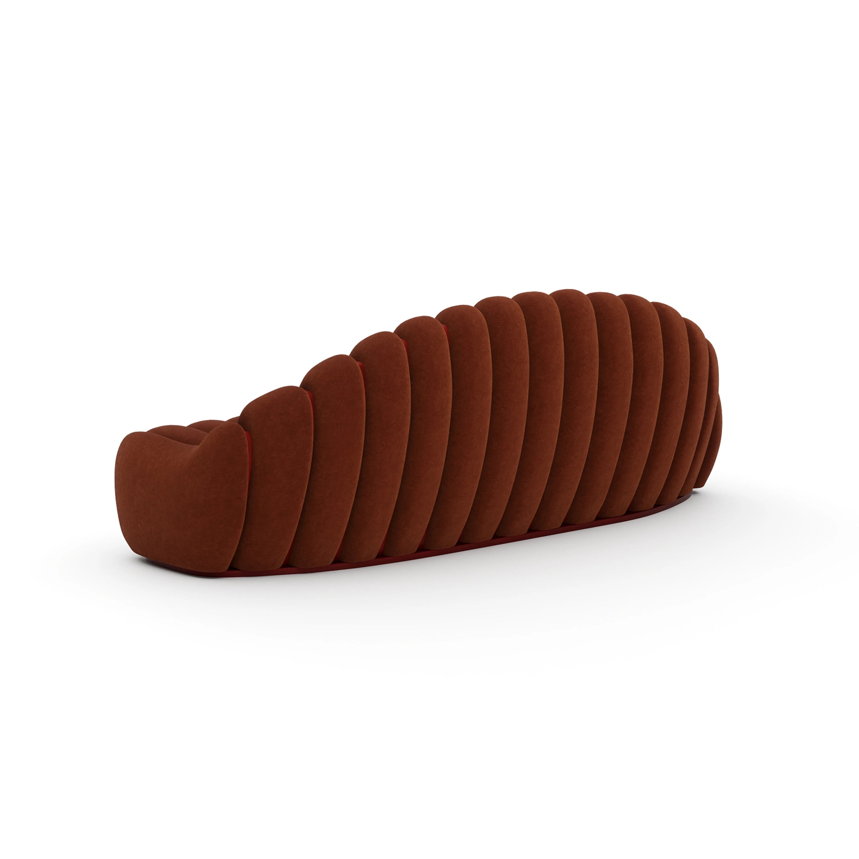 Chrysalis Sofa - Rouge - 3rd angle