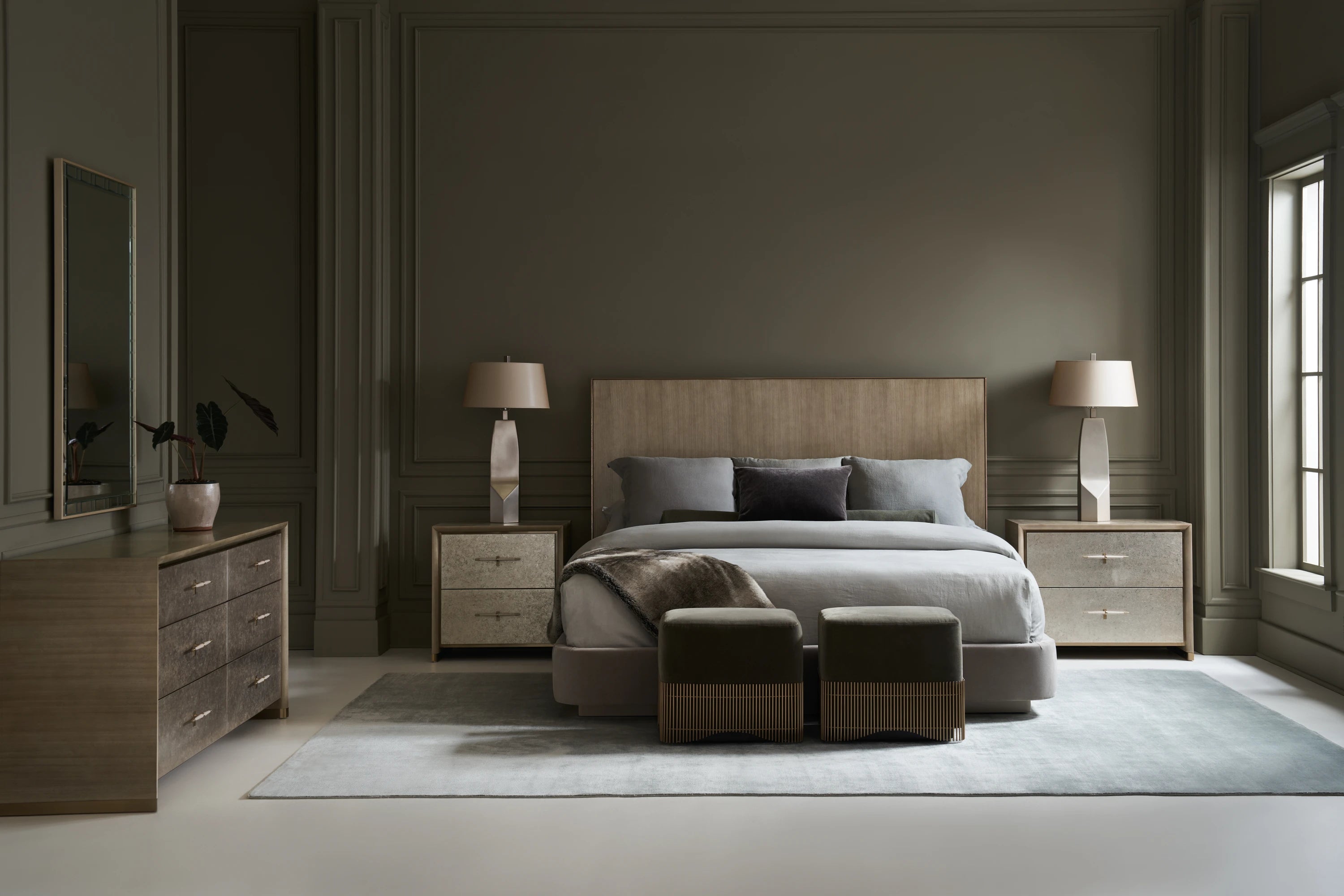 Hang Up Large Nightstand in room - angle 3.0