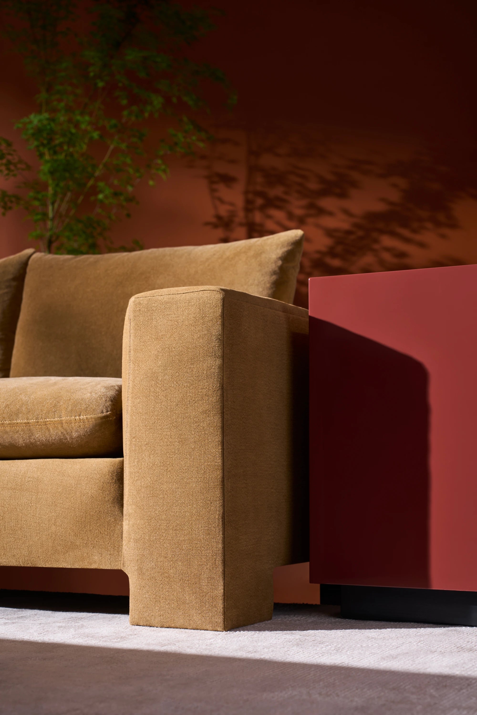 Devon 98" Sofa Camel - detail 2.0