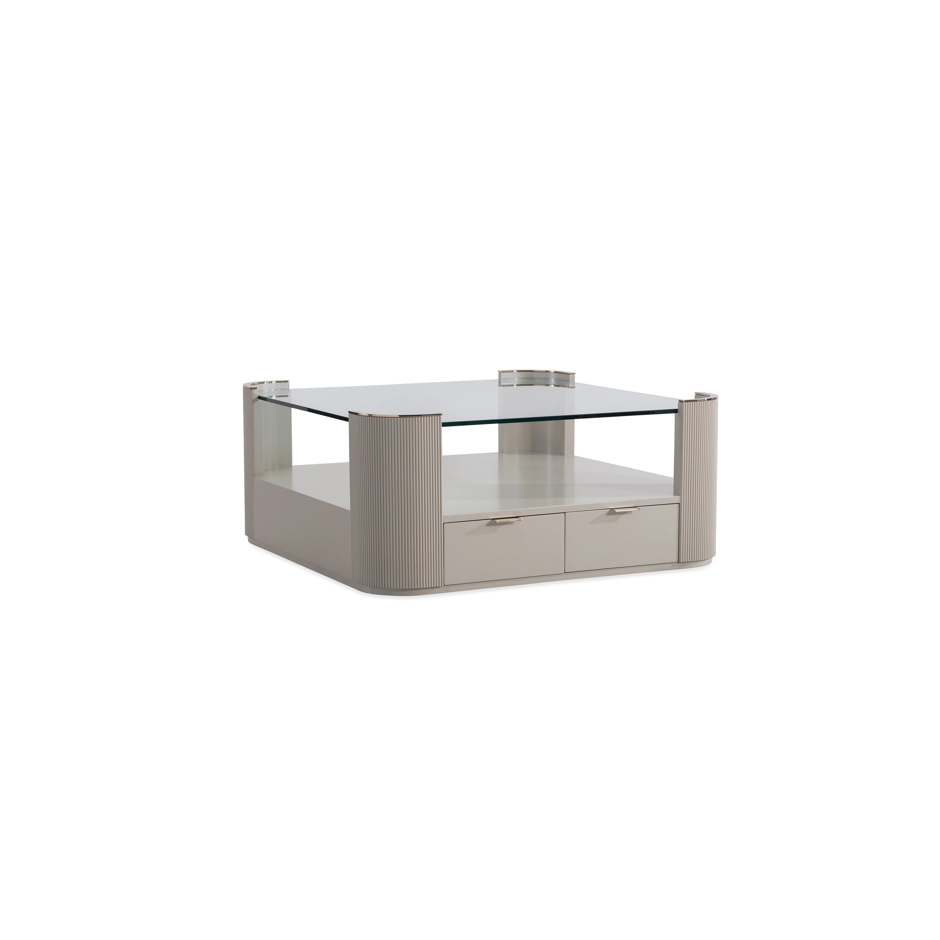 Love 42" Square Cocktail Table - Matte P - primary image [data-sku='CLA-026-401']
