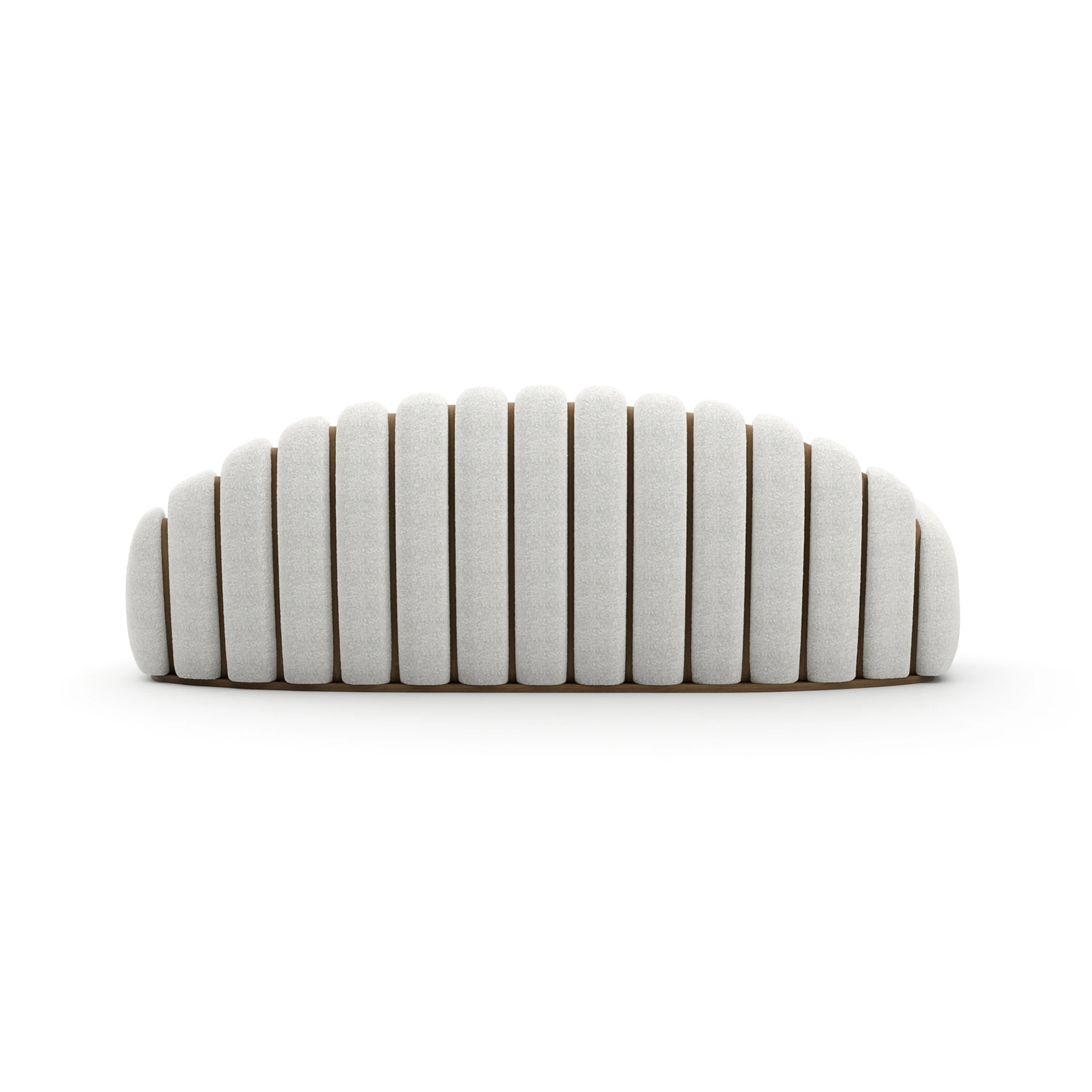 Chrysalis Sofa - Ivory - 3rd angle