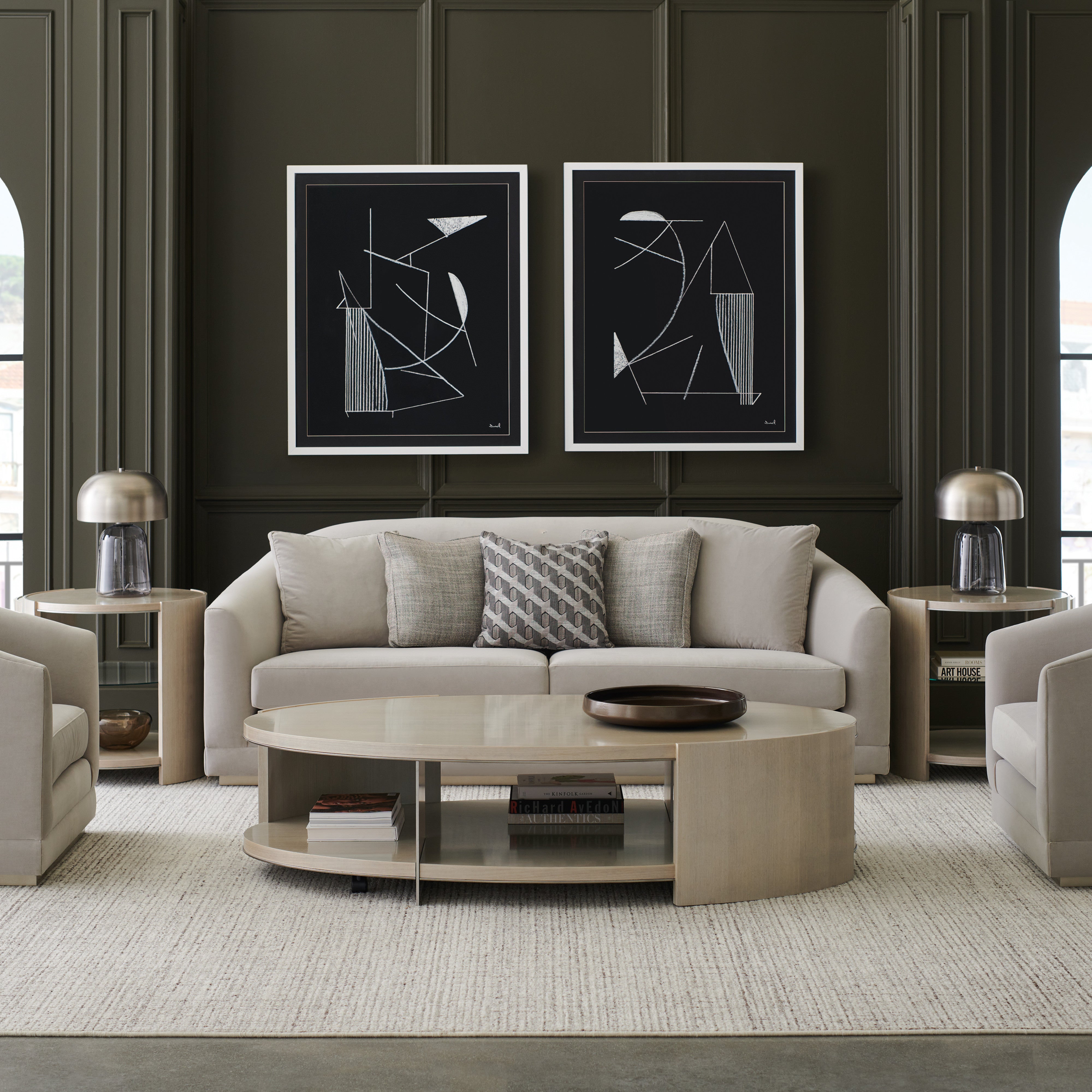 Da Vita Sofa in room - angle 1