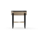 Madera Accent Nightstand - Chocolate - 2nd angle