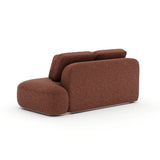 Sasso Raf Straight Armless Loveseat - Sa - 3rd angle