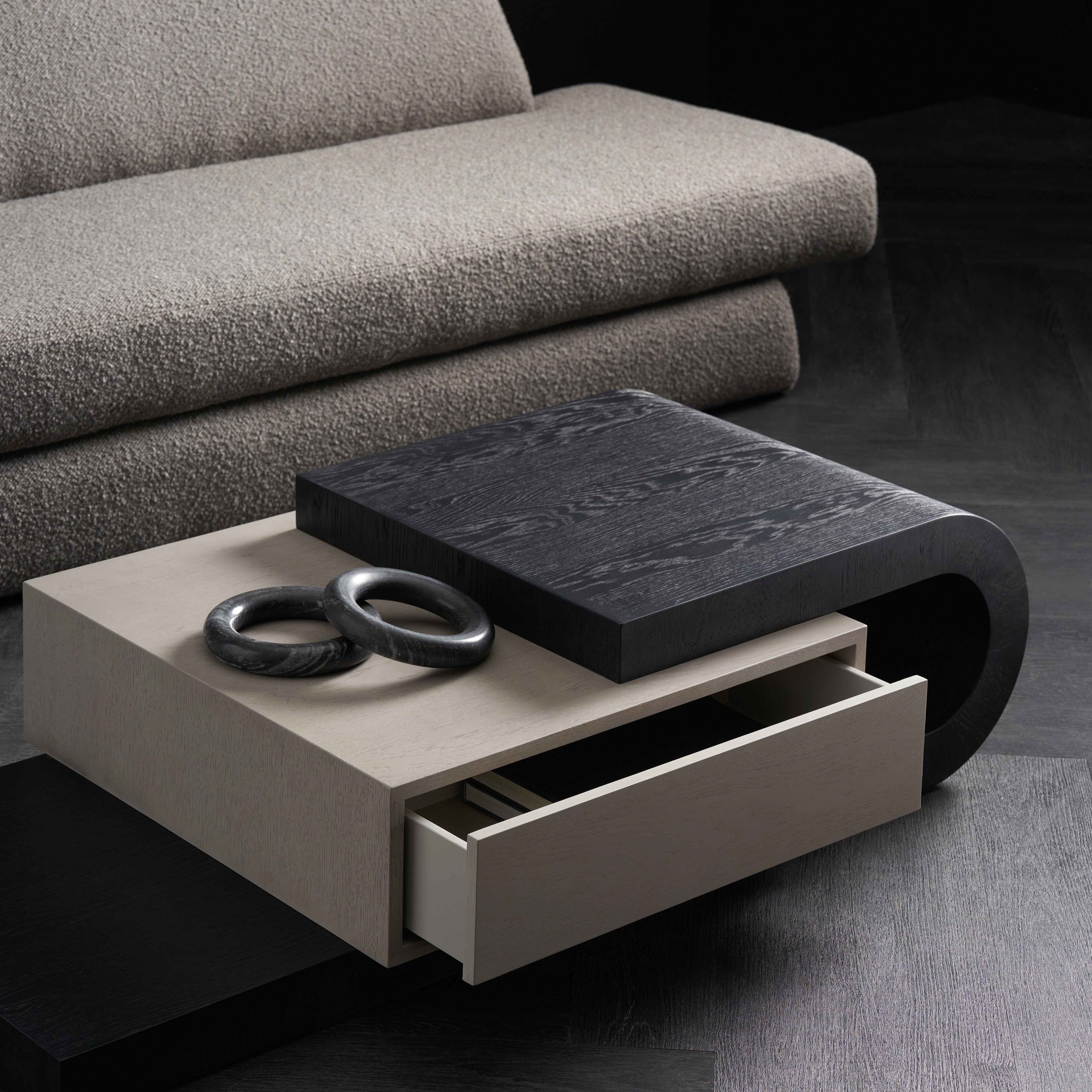 detail of Celeste Cocktail Table