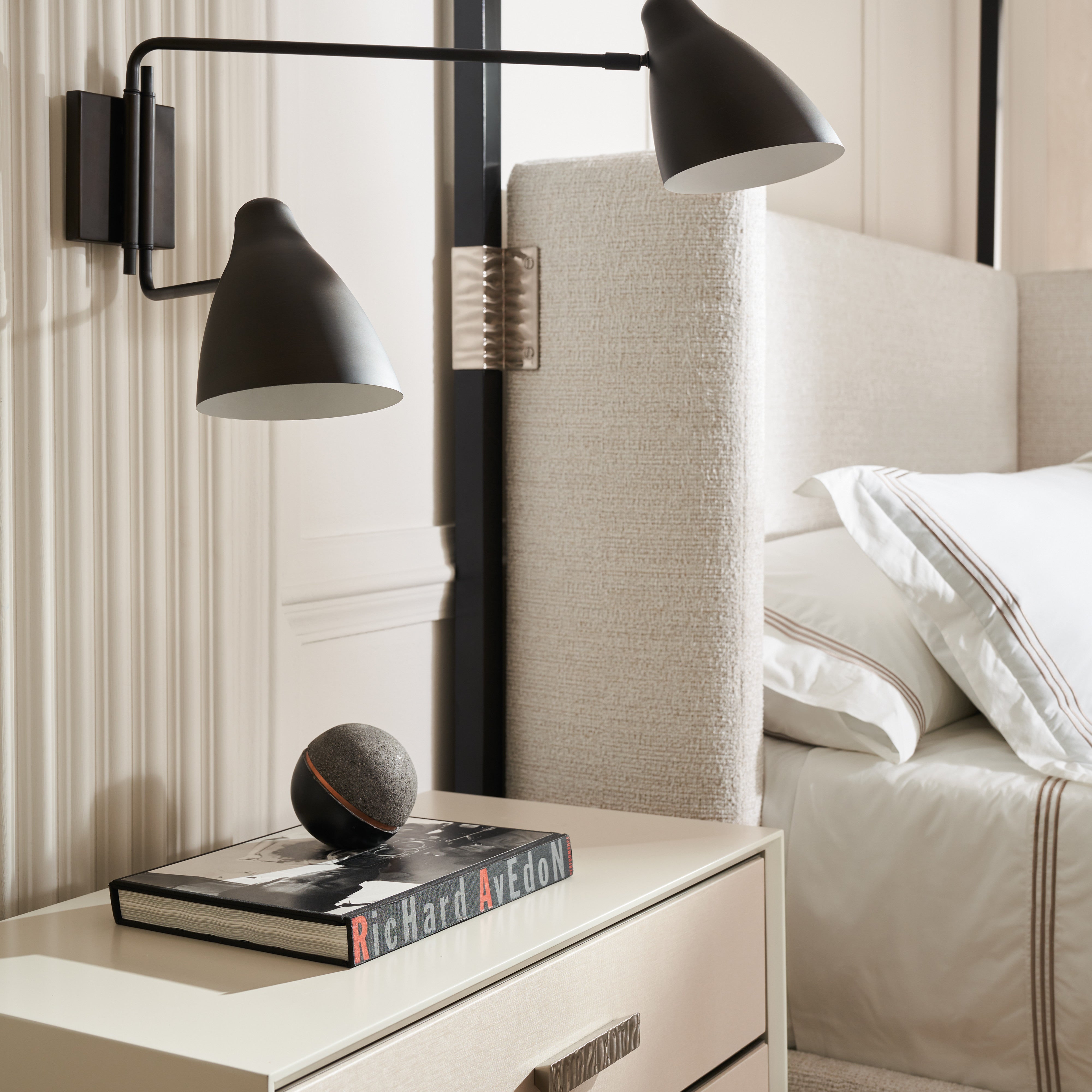 detail of Silver Lining Nightstand