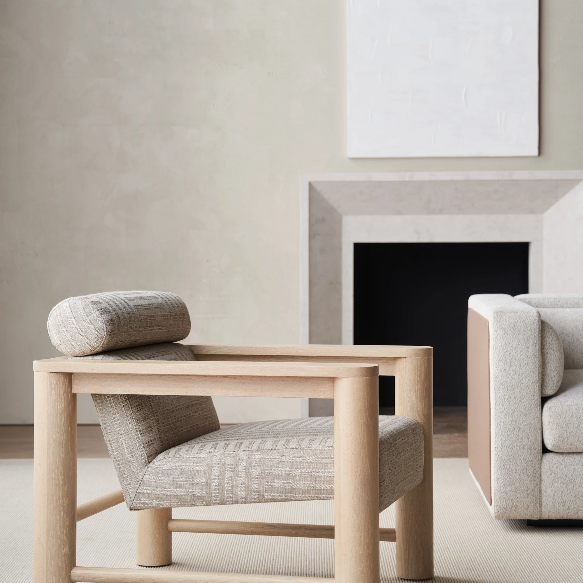 Unity Chair in room - angle 1