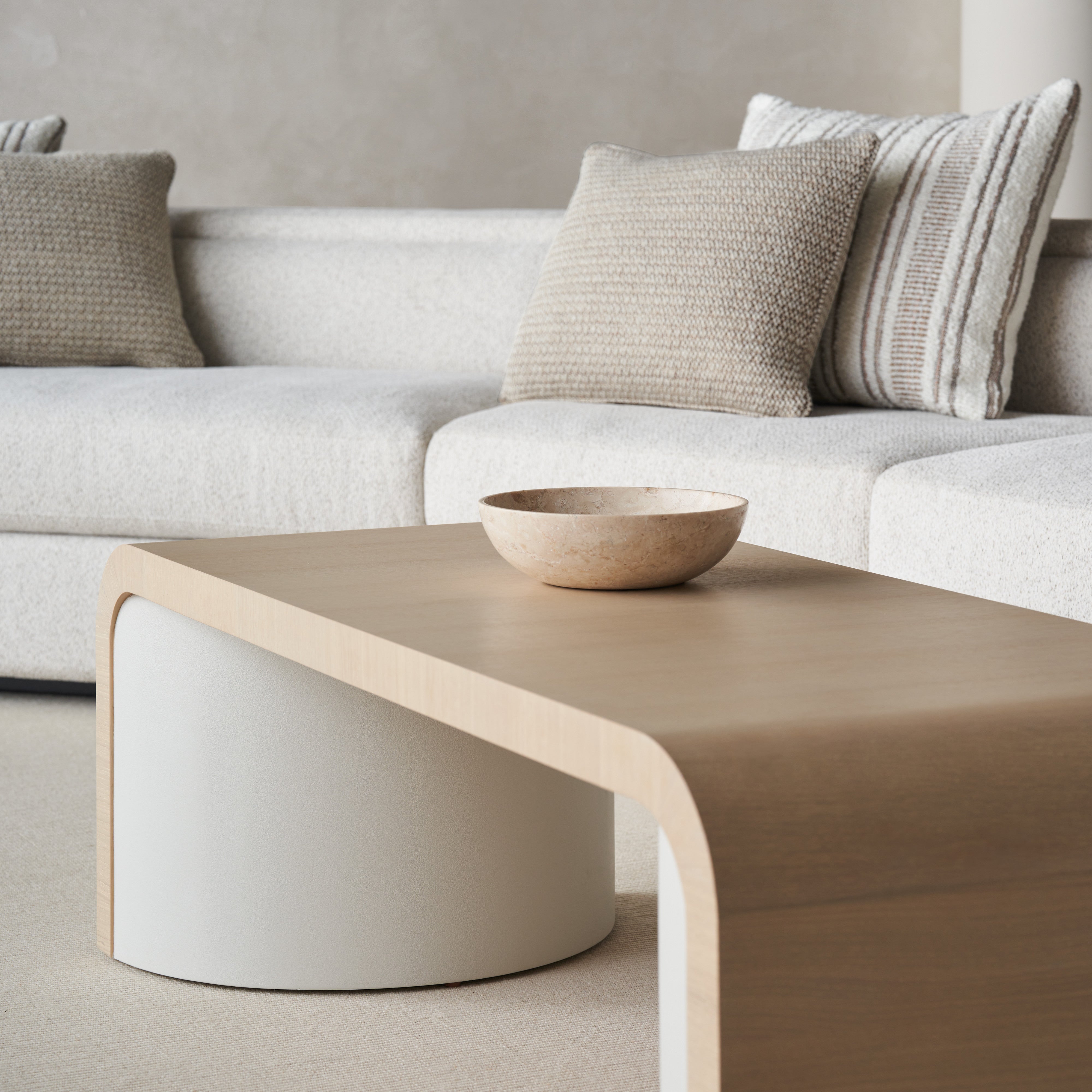 detail of Movement Cocktail Table
