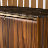 ALTURA STONE TOP HALL CHEST - detail 3.0