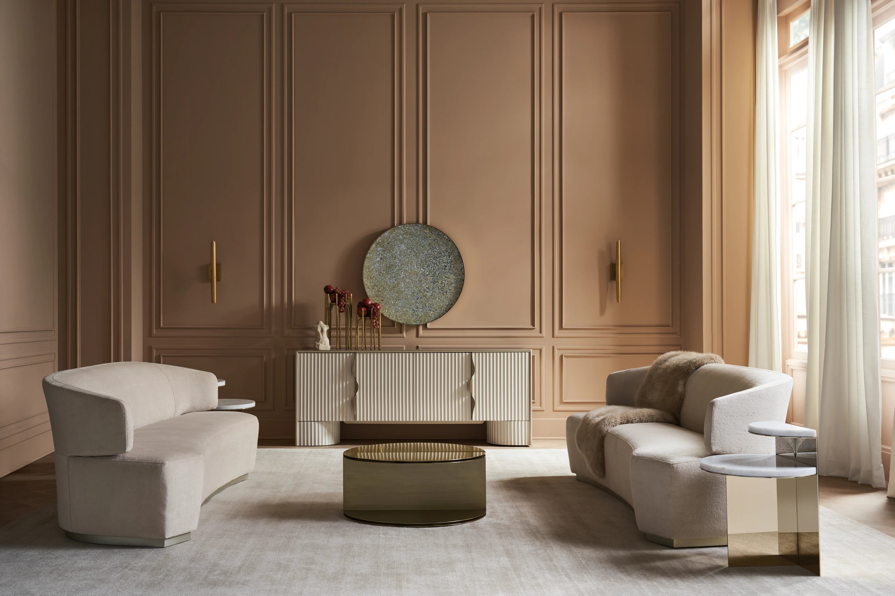 Olympia Sofa in room - angle 6.0