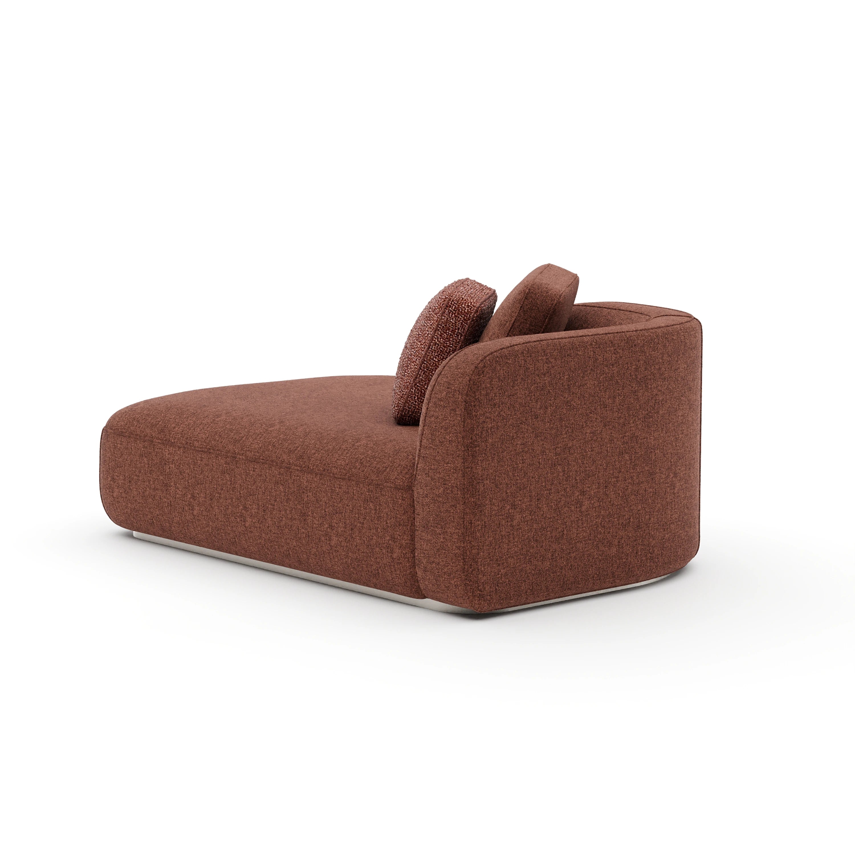 Sasso Laf Chaise - Saffron - 3rd angle