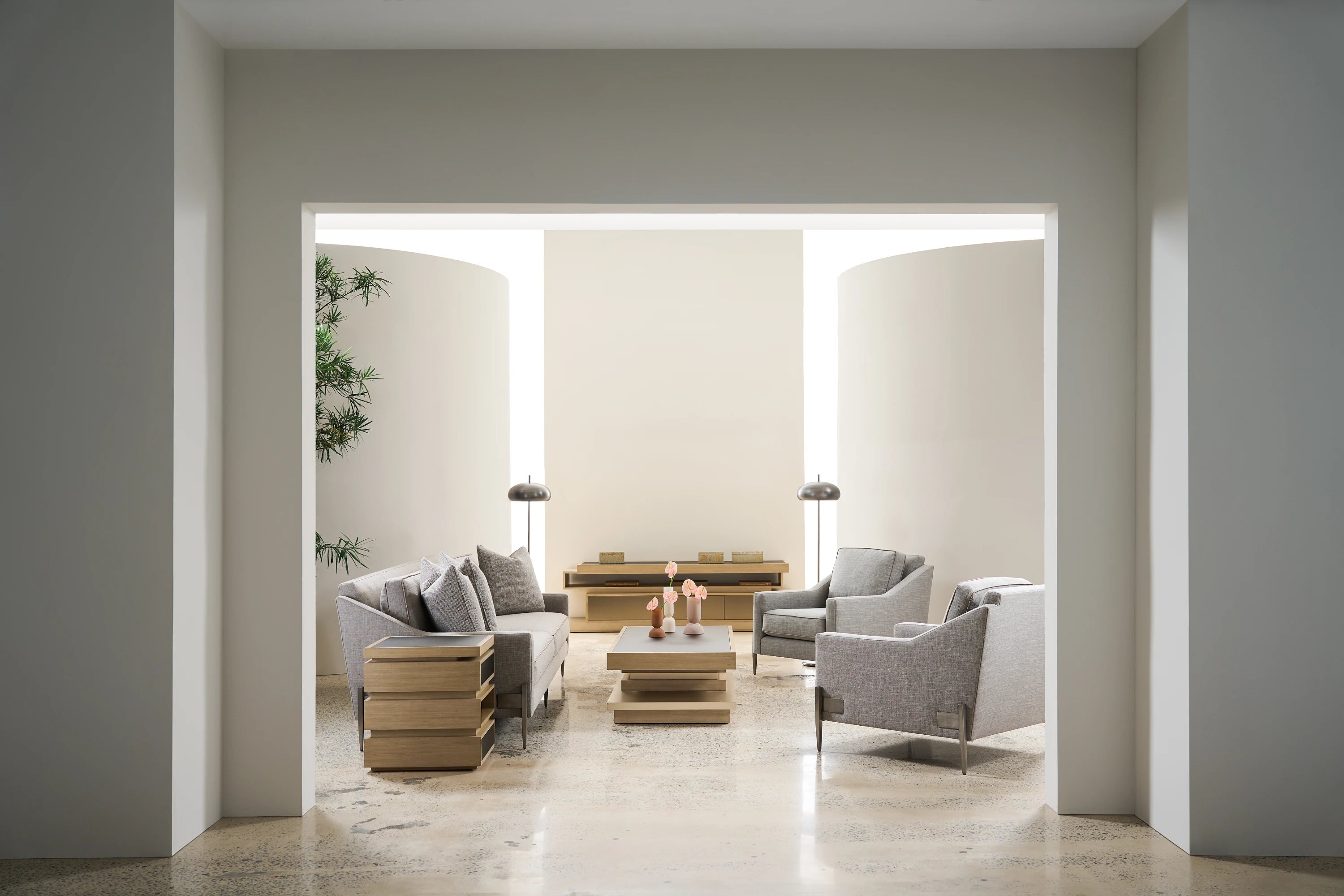 Remix Chair in room - angle 1