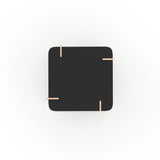 Altura Glass Top Side Table - 4th angle