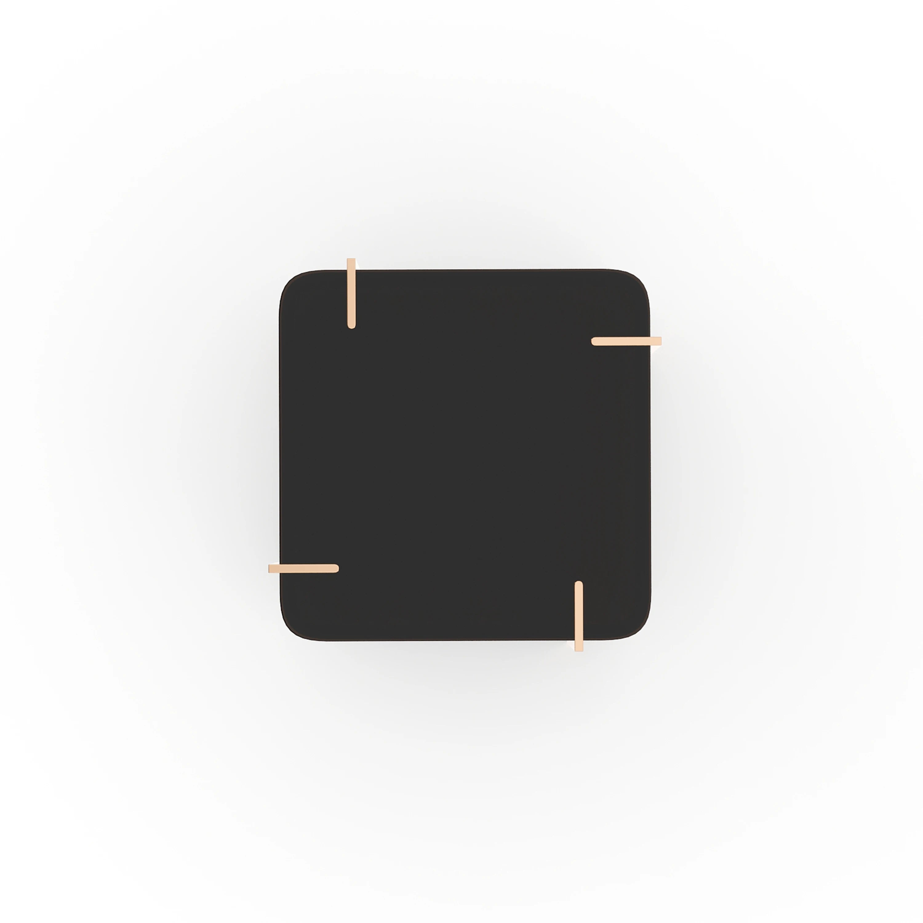 Altura Glass Top Side Table - 4th angle