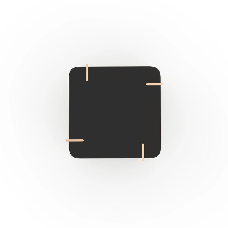 Altura Glass Top Side Table