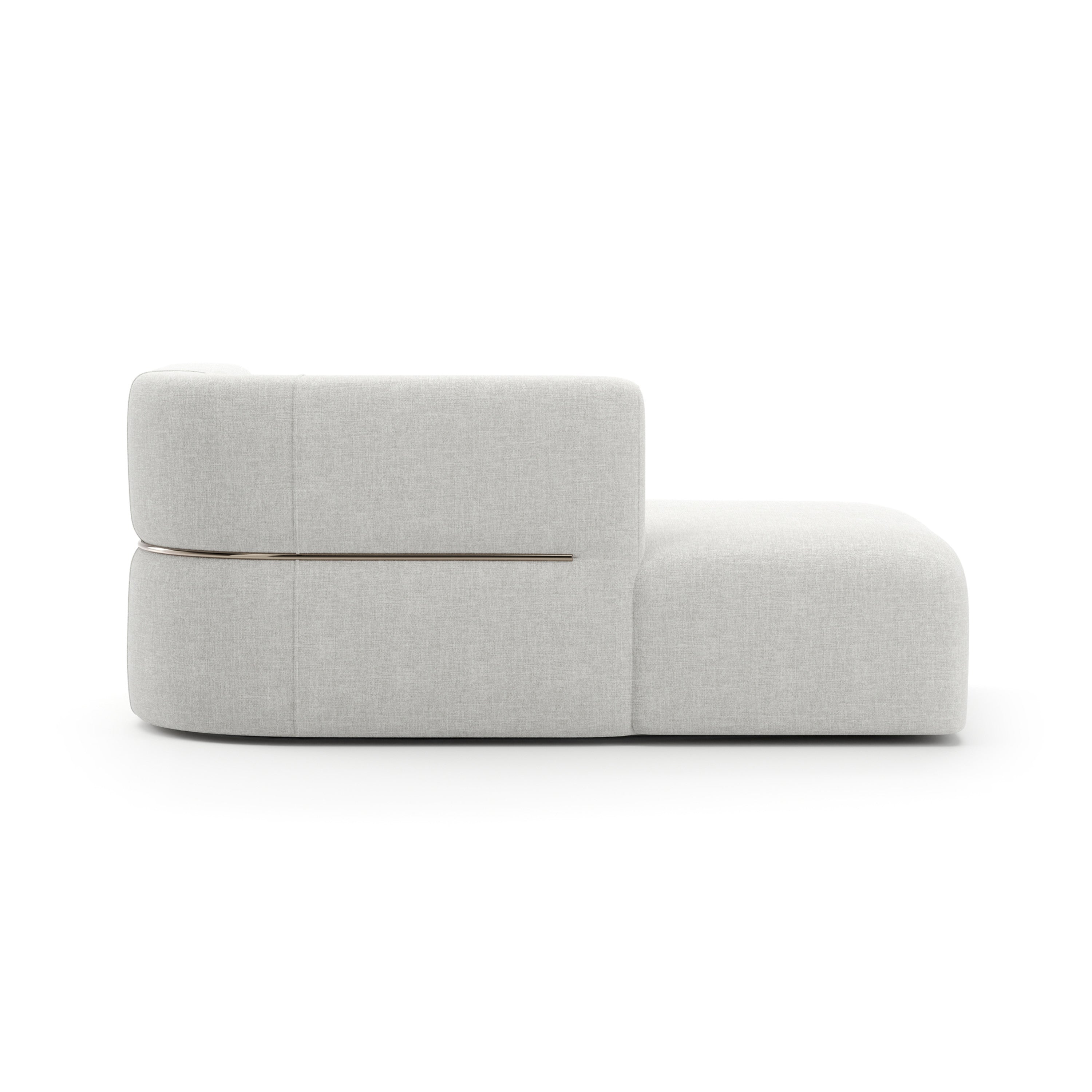 Rhythm Laf Chaise Ivory - 4th angle